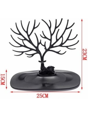 Urfakent Siyah Geyik Tasarımlı Takı Mücevher Standı