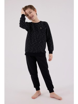 Arnetta 3504-2 Erkek Çocuk Uzun Kol Pijama Takım