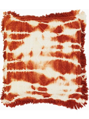 Alanui Piedras Rojas Örgü %100 Saf Yün, Dekoratif Italyan Tasarımı Kırlent