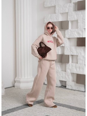 Fonna Fashion Bayan Eşofman Takım Kapşonlu Magic