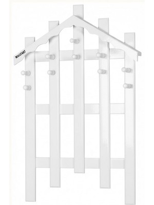 Masifart Jocasta Çam Çatılı Askılık Eskitme Lake