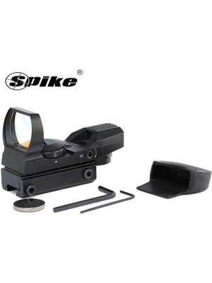 Sb Shopping 1X22X33MM Red Dot Refleks Dürbün 4 Farklı Nişangah Tipi 11MM Ray Uyumlu