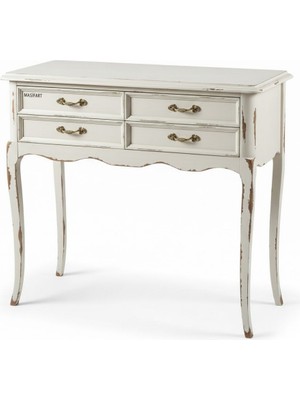 Masifart Allyda Rustik 4 Çekmeceli Dresuar