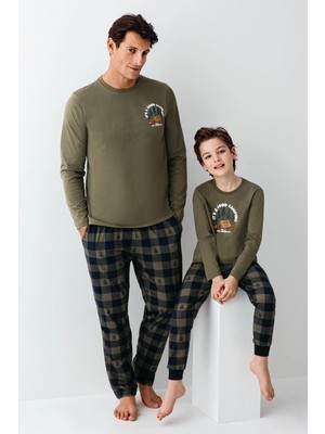 Arnetta 3500-2 Erkek Çocuk Uzun Kol Pijama Takım