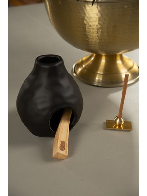 Palo Santo Tütsülük-Siyah-Şömine Tasarım