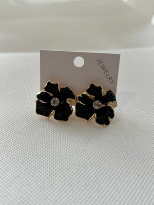 Stainless Stainlees Steel Çiçekliküpe