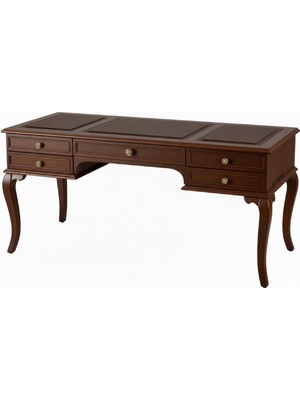 Masifart Aurie 120 cm Sümenli Rustik Çalışma Masası