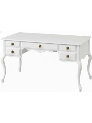 Masifart Gabin 5 Çekmeceli 140 cm Lükens Çalışma Masası