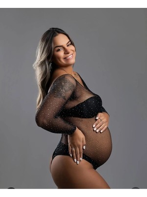 Byen Giyim Ne Izlemeli Li Dünya Adaylarına Özel Parıltılı File Gecelik – Transparan ve B