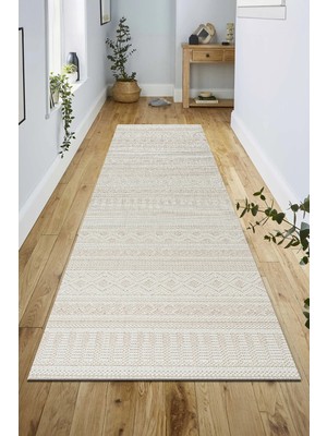  Özel Kesim Loop Sisal Tozumaz Polipropilen Jüt Taban Modern Koridor Oda Halısı Bej