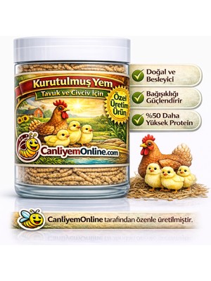Koçlar Tavuk  Civciv Yemi  kurutulmuş yem 100 Ml