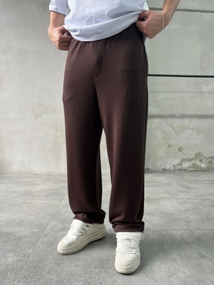 Difransel Jeans Erkek Modal Kumaş Baggy Kalıp Bol Paça Eşofman