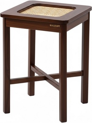 Masifart Nerolia Çapraz Kare Hasırlı Saksılık