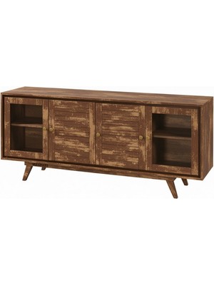 Masifart Merda Robus Meşe Konsol