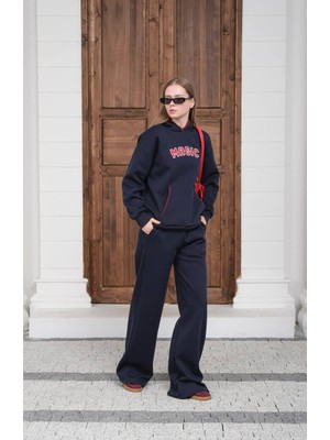 Fonna Fashion Bayan Eşofman Takım Kapşonlu Magic