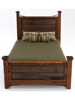 Masifart Gruta Tek Kişilik Ağaç Karyola