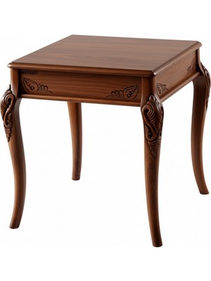 Masifart Allda Ipek Oymalı Yan Sehpa