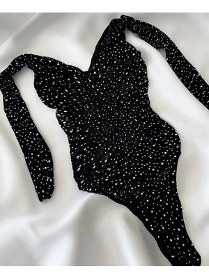 Byen Giyim Yaşanan Ilkleryanahiny Taşlı Bodysuit