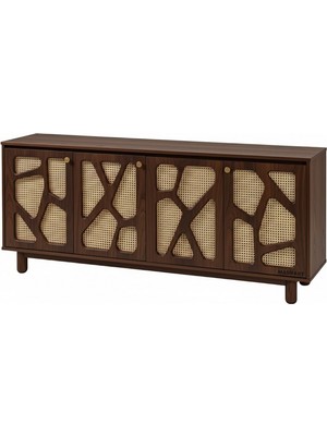 Masifart Nish Hasırlı Tudor Konsol