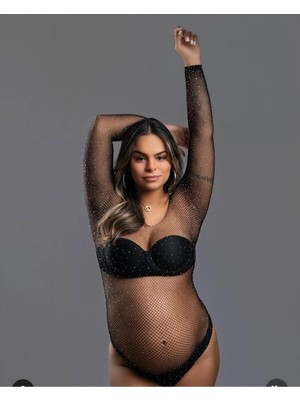 Byen Giyim Özel Tasarım Şık Elbisetanrıça – Hamileliğe Özel Seksi Filelbise