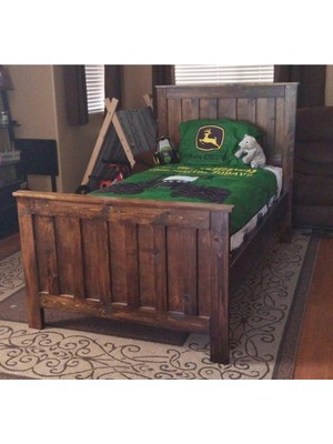 Masifart Cordota Tek Kişilik Ağaç Karyola