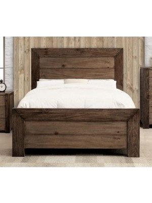 Masifart Sedrus Tek Kişilik Ağaç Karyola