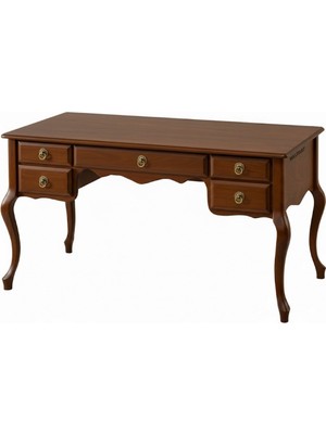 Masifart Gabin 5 Çekmeceli 140 cm Lükens Çalışma Masası