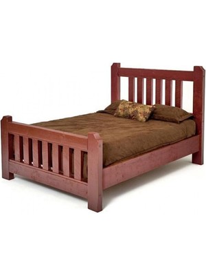 Masifart Libani Tek Kişilik Ağaç Karyola 90X200 cm