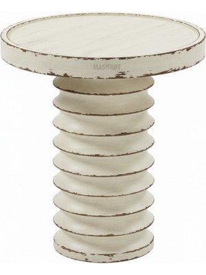 Masifart Sistre Oluklu Yan Sehpa