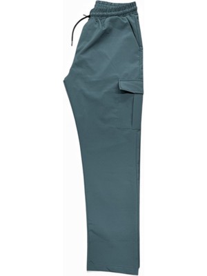 Genel Verve Dokuma Kargo Pantolon -Lastik Paça -