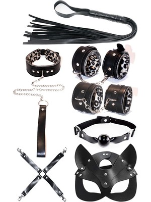 Byen Giyim Gecelerin Incisidaima Cesaretset Leopar Desenli Fantezi Setgeb