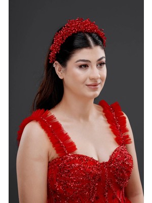 Byen Giyim Gösteri Zamanı Dateuklu, Incili Gelin Kına Düğün Nişan V