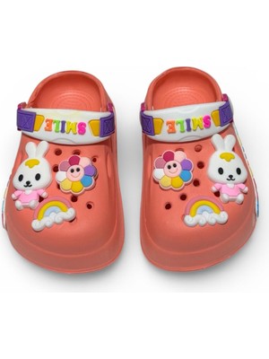 Pearnight Calx Kız Çocuk Plaj Havuz Sokak Banyo Kaydırmaz Terlik