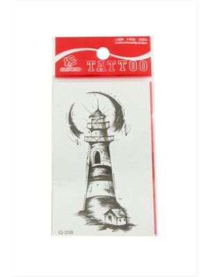 LTG Nova Deniz Feneri Tattoo Dövme Sticker