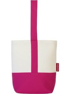 Baghashtag Çift Bölmeli Pembe Kanvas Termos Çantası