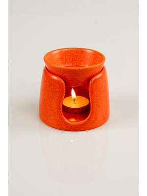 Şömine Buhurdanlık Turuncu