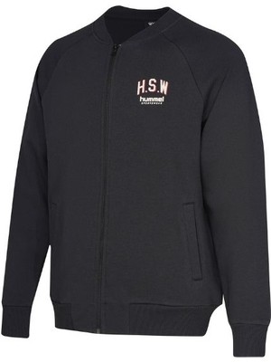 Hummel Hmlvıanda Bomber Zıp Fermuarlı Erkek Sweat 922523-2001 Black