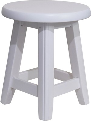 Armes Ev Concept Ahşap Bar Taburesi 35 cm - Beyaz