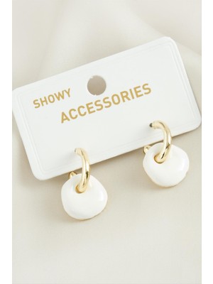 LTG Nova Yuvarlak Mineli Küpe