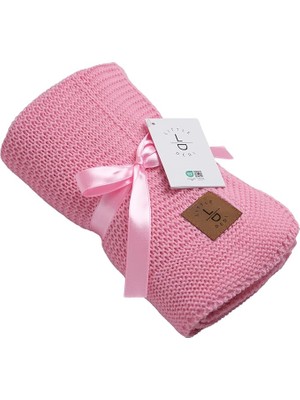 Dedi Starlink Lüks Bebek Battaniyesi | Yenidoğan, Kız ve Erkek Bebekler Için Yumuşak Kundaklama Battaniyesi | Bebek Arabası ve Seyahat Koltuğu Için Ideal | Oeko-Tex 100 Pembe 80X100 cm