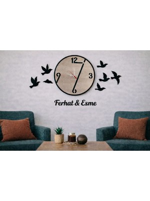 Salon Saati Şık ve Modern 40 cm NO1002