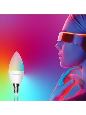 LED Akıllı Bluetooth Wi-Fi Rgb E14 Lamba 4,9W