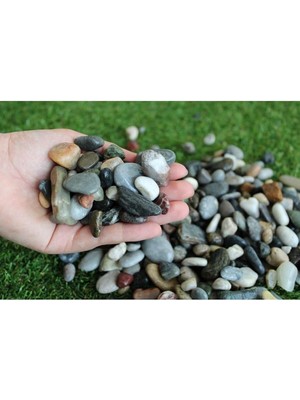 Moda Dere Çakıl Taşı 18 kg 15-30 mm Mıcır Dere Taşı Dolomit Taş Teraryum Akvaryum Taşı Peyzaj Süs Taşı