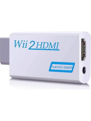 4542 HDMI Tv Kablo Çevirici Dönüştürücü Adaptör Nintendo Wii İçin Yüksek Kalite Uyumluluk