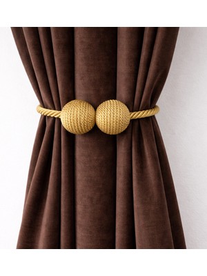 Mıknatıslı Perde Bağlama Aparat Aksesuarı Braçol (1 adet)