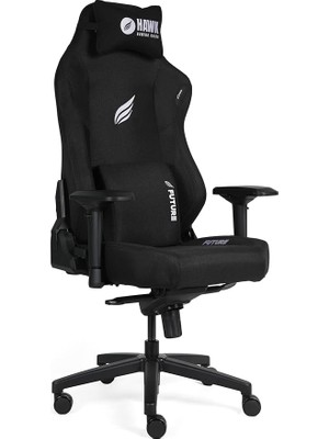 Gaming Chair Future Black Kumaş Oyuncu Koltuğu (Siyah)