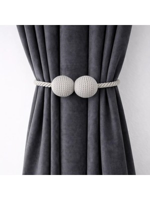 Mıknatıslı Perde Bağlama Aparat Aksesuarı Braçol (1 adet)