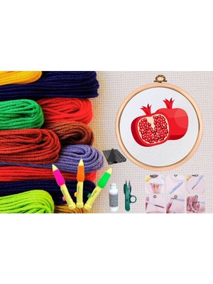 Urfakent Punch Seti Nakış Seti Kasnaklı Kendin Yap Seti Seri 7