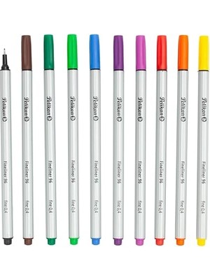 Fineliner 96 Çeşitli 10'lu-Kılıf