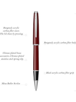 Vintage 33 Roller Kalem Bordo